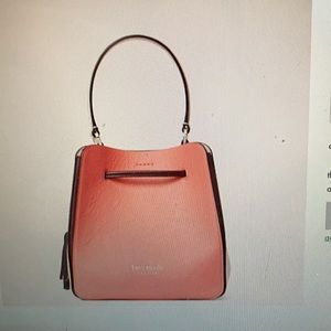 NWT Kate Spade Lychee Busy Small Bucket Bag